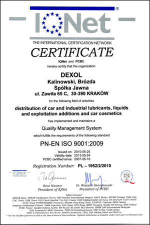 dexol iq net 2009